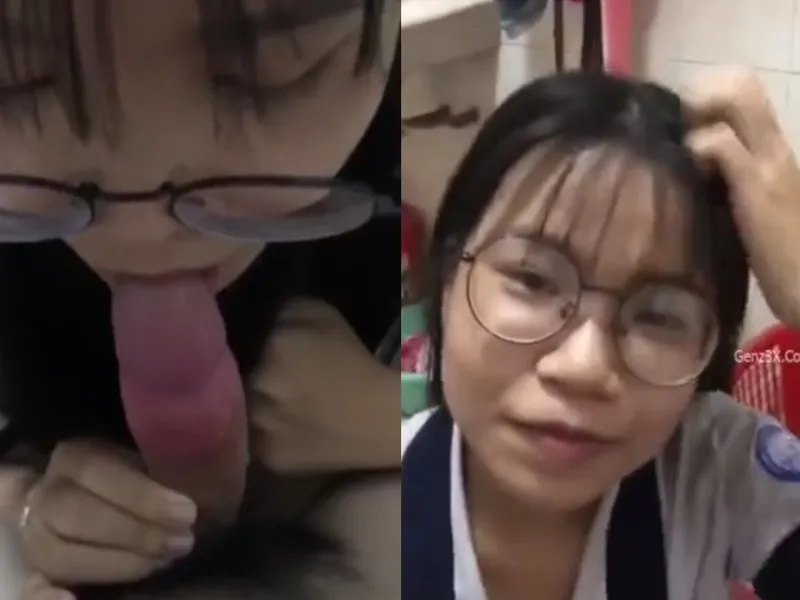 "mày liếm mạnh đi tao sắp ra rồi", em xinh mút củ khoải cho thằng bạn thân