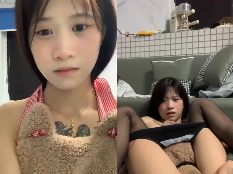 Gái xinh khoe thân vừa nhảy tiktok vừa thẩm du p6